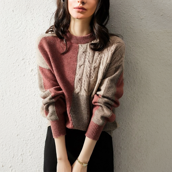 Stilla | Behagelig Langærmet Rundhals Sweater
