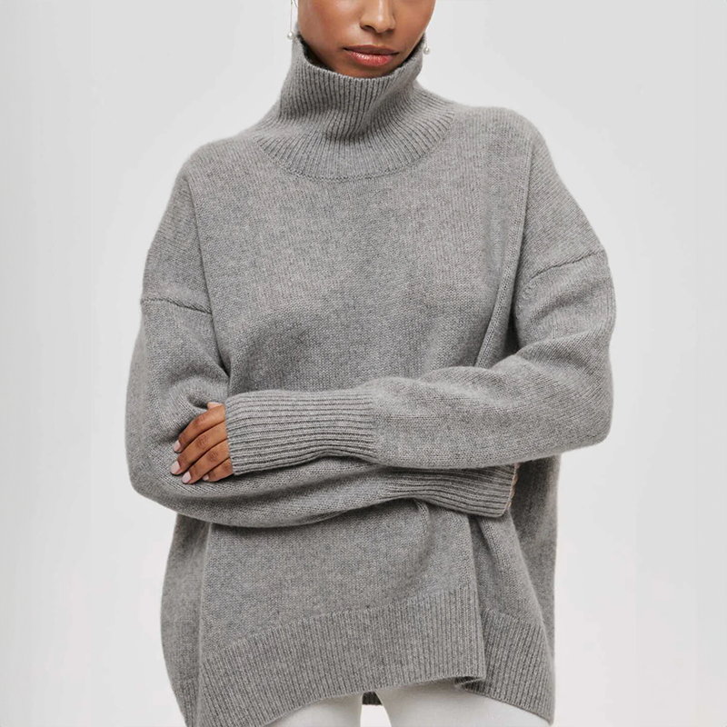 Stilla | Varm strik rullekrave sweater til vinterdage