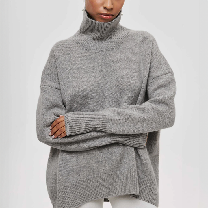 Stilla | Varm strik rullekrave sweater til vinterdage