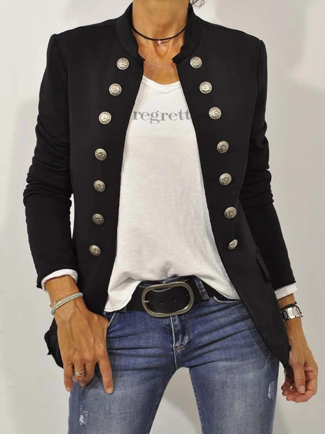 Stilla | Dame Militærstil Blazer