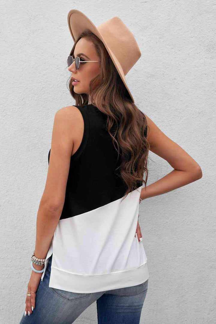 Stilla | Rund Hals Tank Top