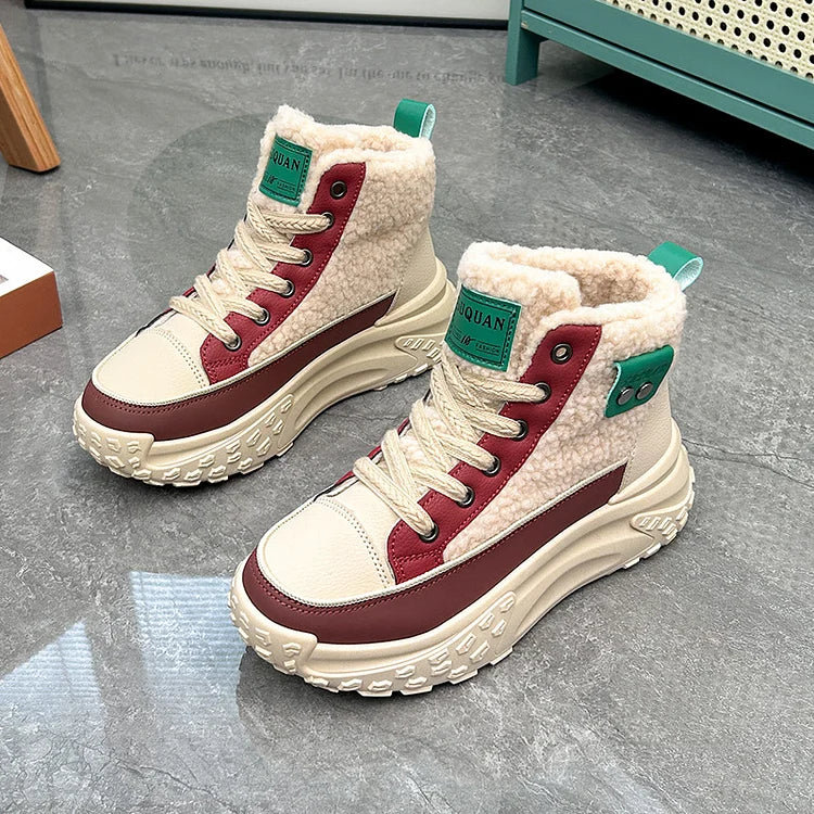 Stilla | Dame High Top Tykkesål Martin Støvler