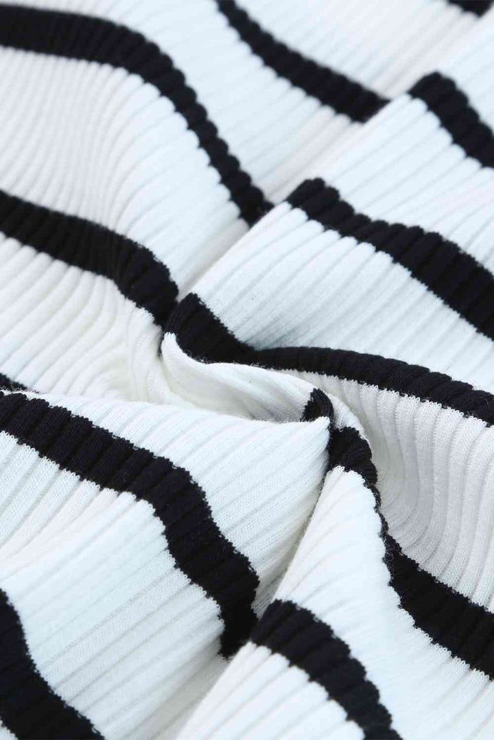 Stilla | Ribbet Rund Hals Tank