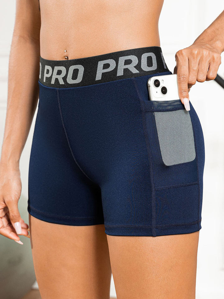 Stilla | Talje Active Shorts med Lommer