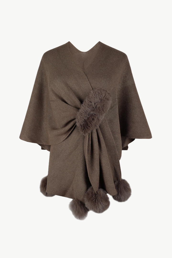 Skovae | Uld Dame Poncho Sasha