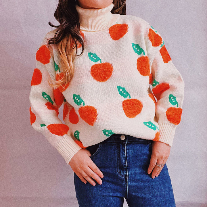 Stilla | Mønster Turtleneck Dropped Sweater