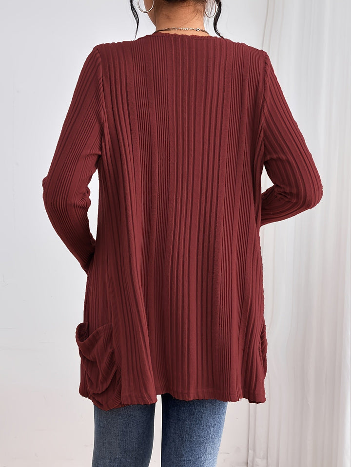 Stilla | Ribstrik Vest Damer