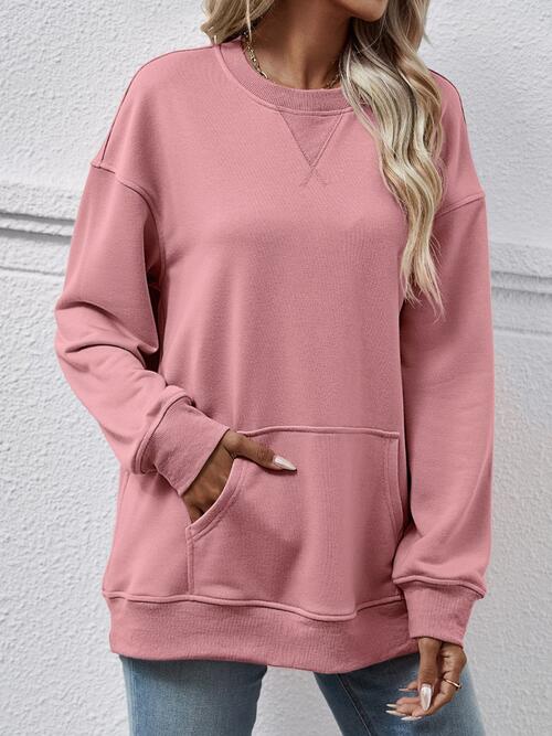 Stilla | Neck Langærmet Sweatshirt