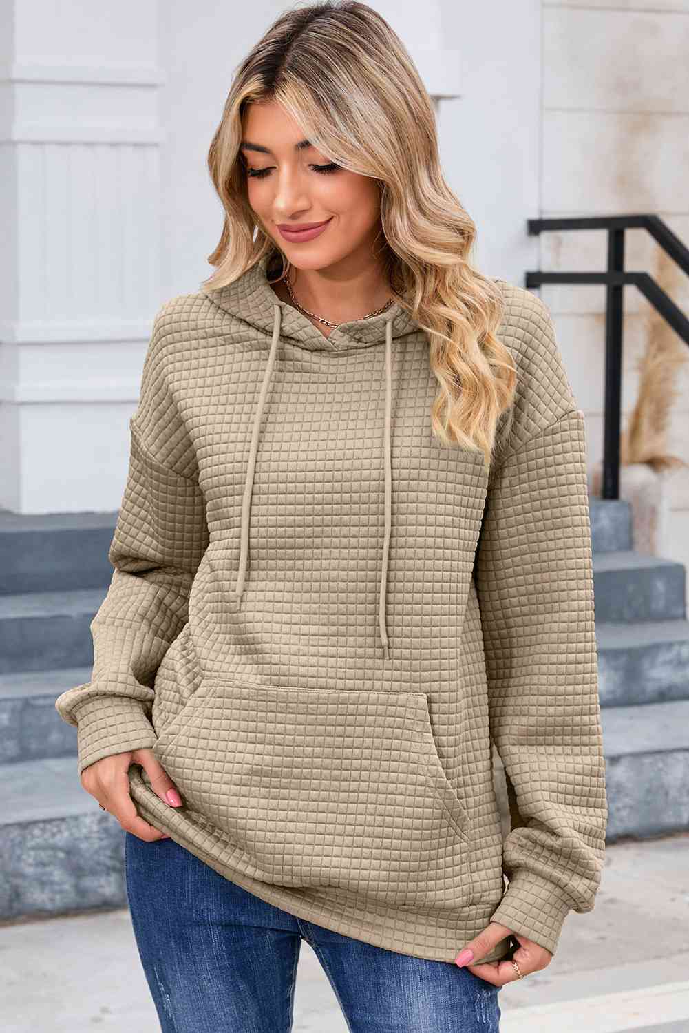Stilla | Skulderlommepullover