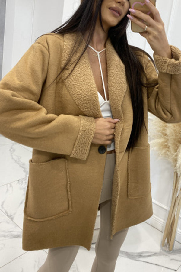 Stilla | kort Sherpa damejakke