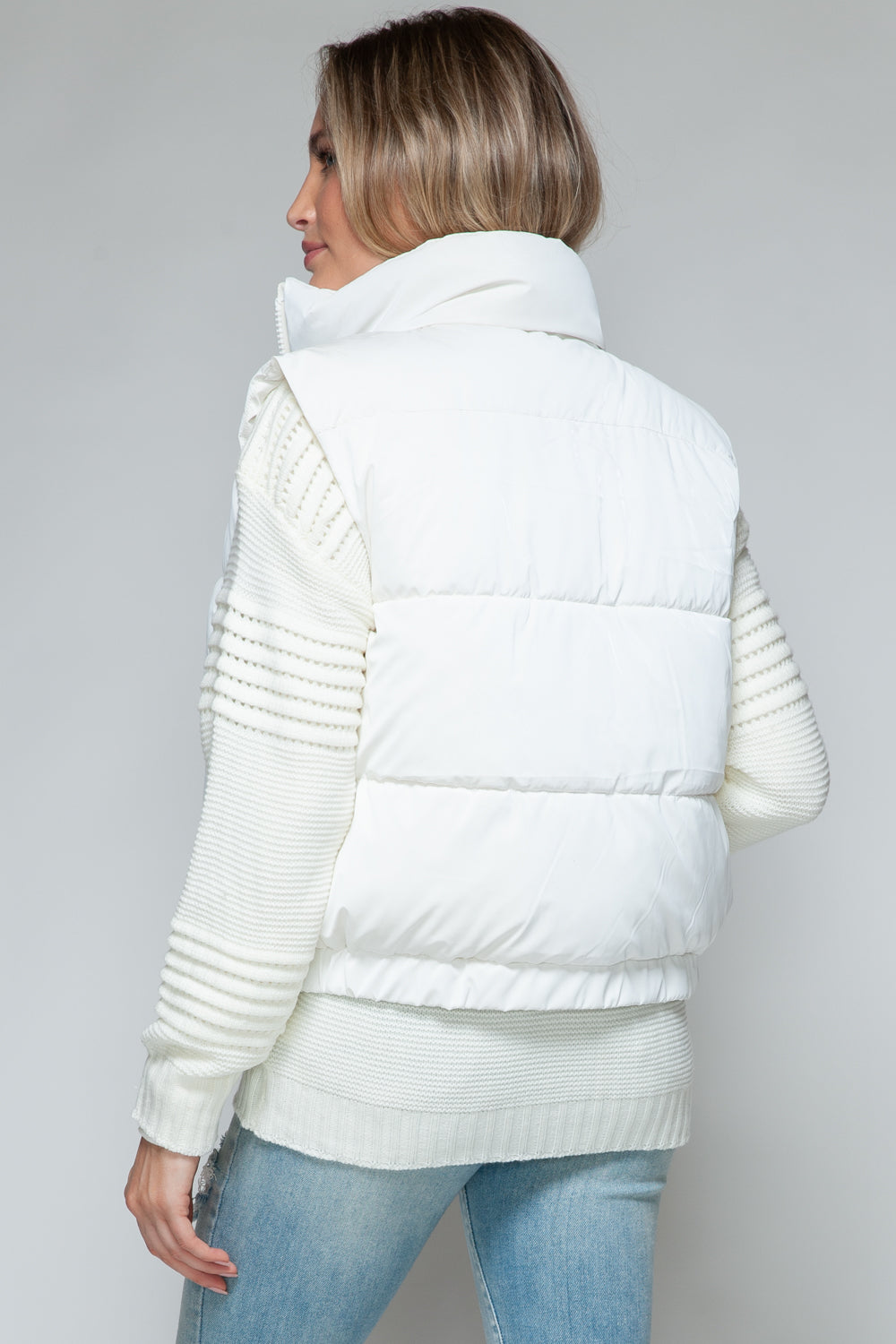 Stilla | Snob Quilted Vest Med Fin Pelsforing
