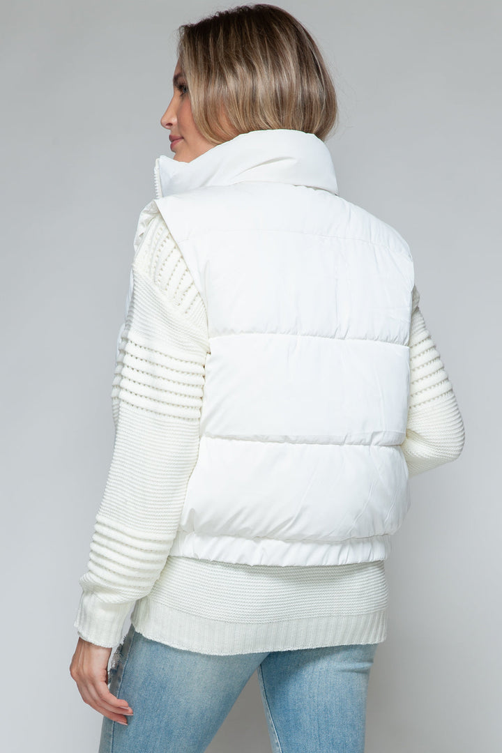 Stilla | Snob Quilted Vest Med Fin Pelsforing