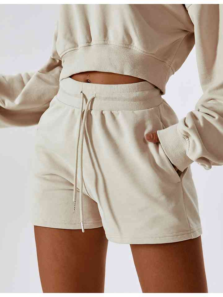Stilla | Smockede Talje Sports Shorts