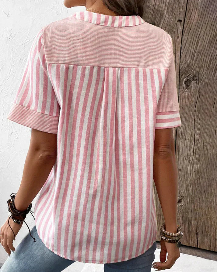 Stilla | Flot bomuldsbluse