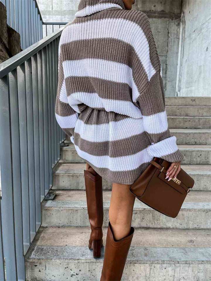 Stilla | Turtleneck Sweater Dress