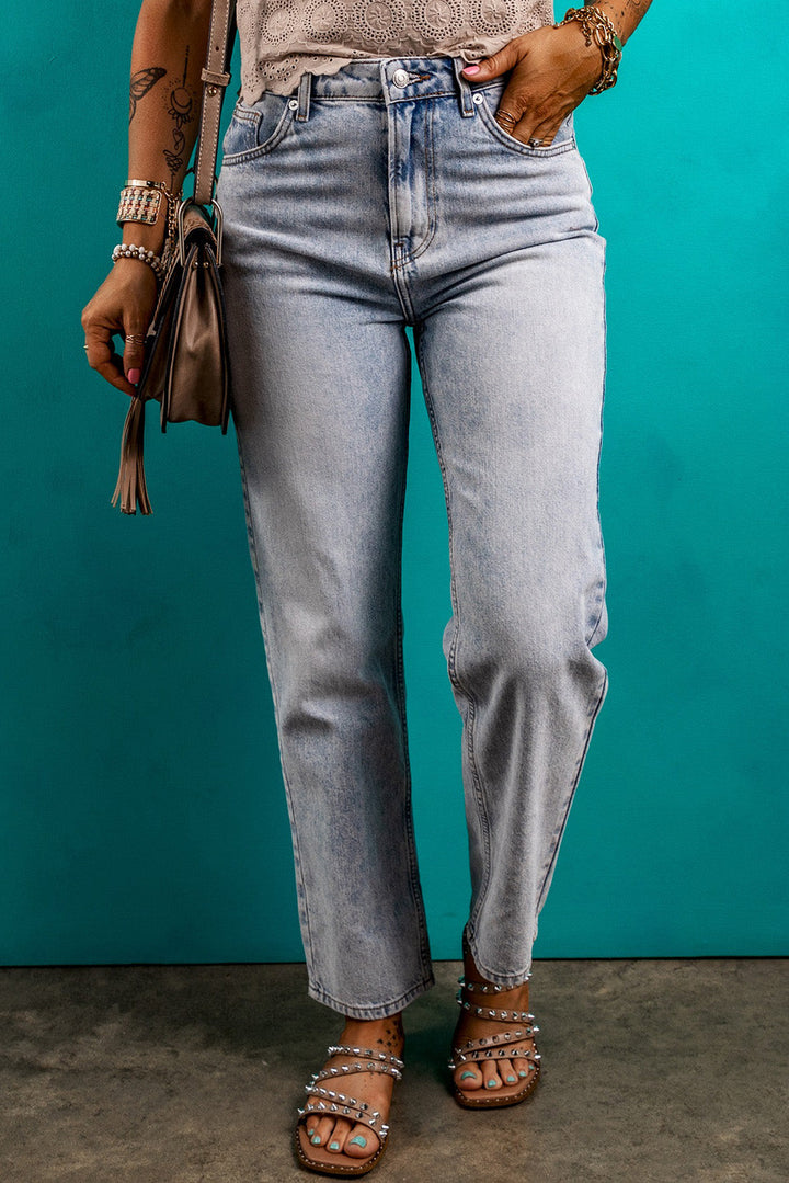 Stilla | Mid-Rise Talje Jeans