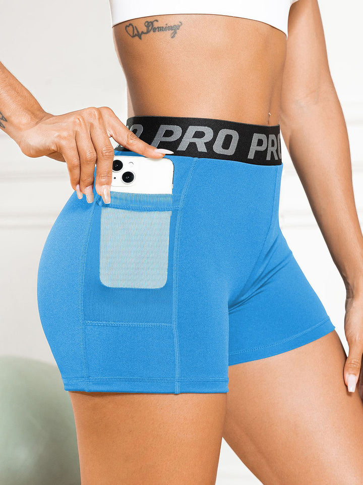 Stilla | Talje Active Shorts med Lommer