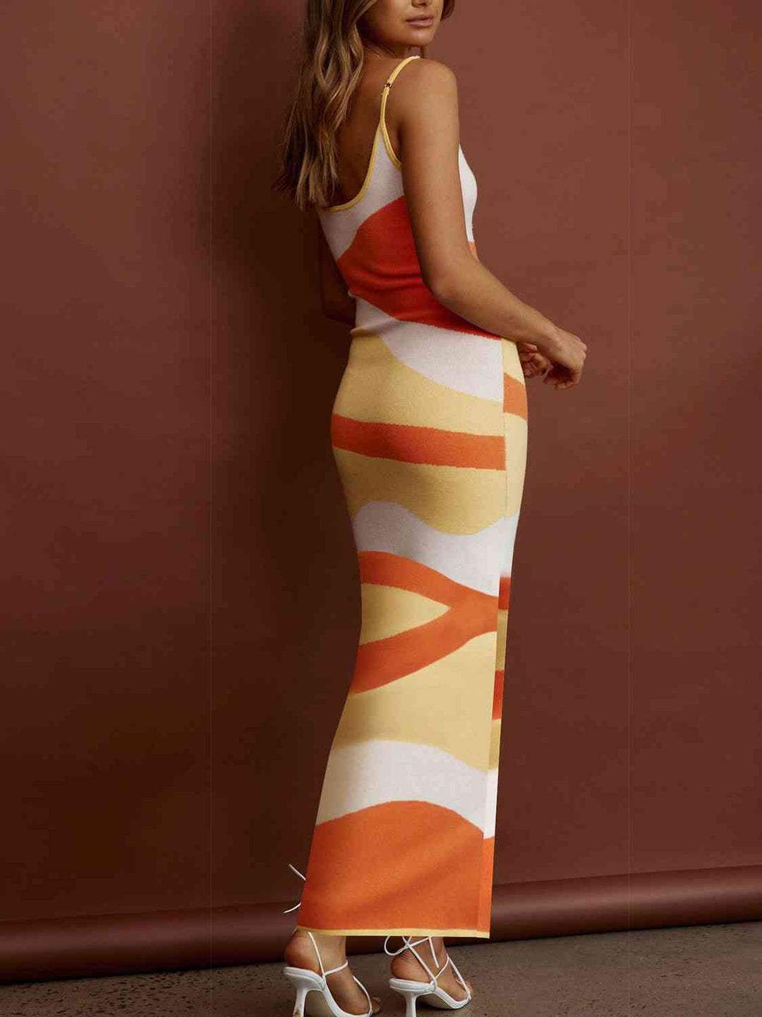 Stilla | Strop Maxi Sweater Kjole