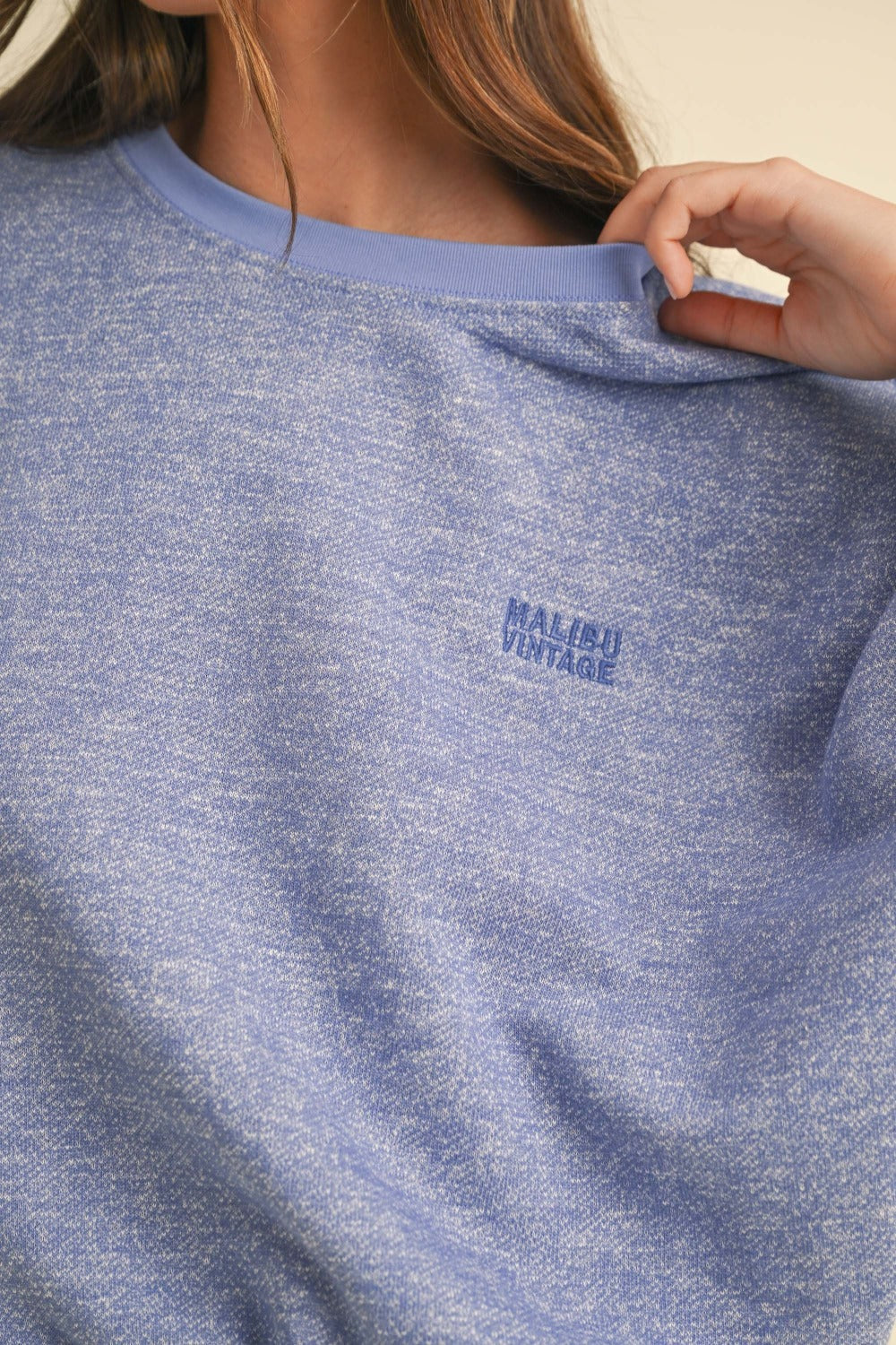 Stilla | Sweatshirt Rundhals Mable Med Besticket Bogstav