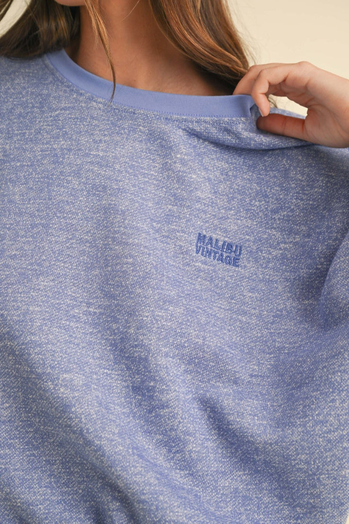 Stilla | Sweatshirt Rundhals Mable Med Besticket Bogstav