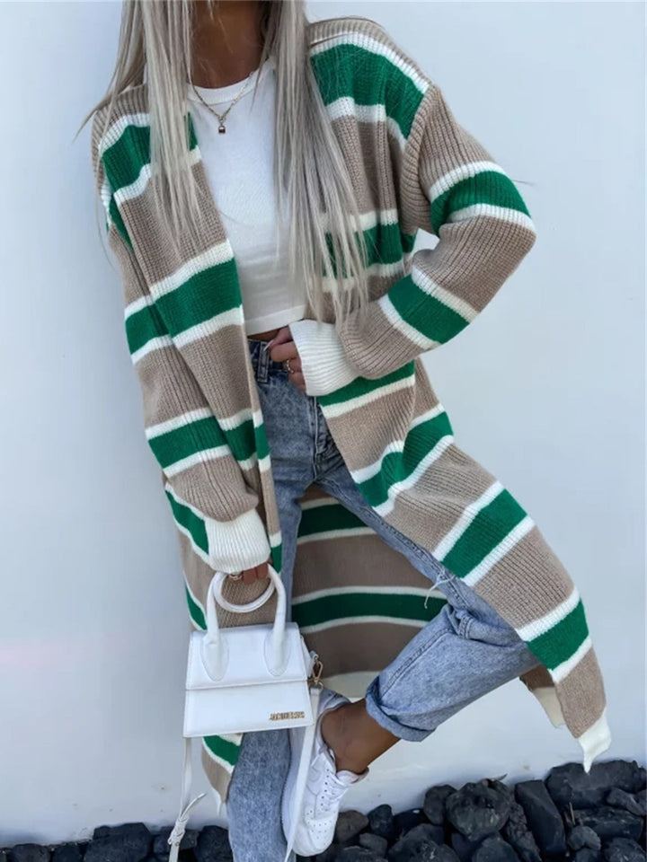 Stilla | Åben Front Langline Cardigan