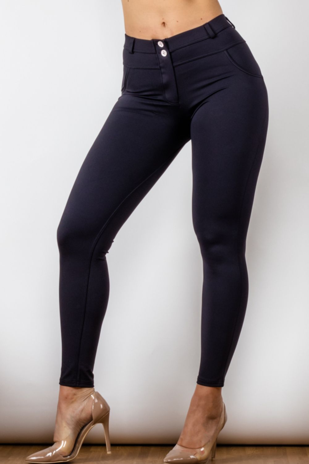 Stilla | Knaplåste Slim Långa Jeans
