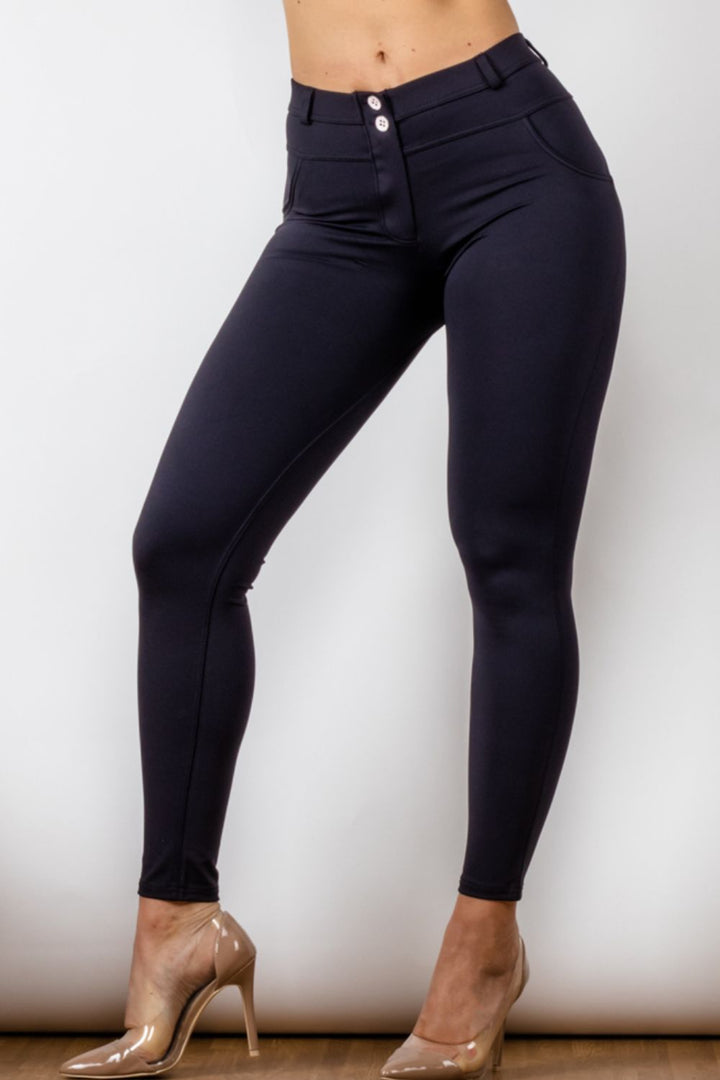 Stilla | Knaplåste Slim Långa Jeans