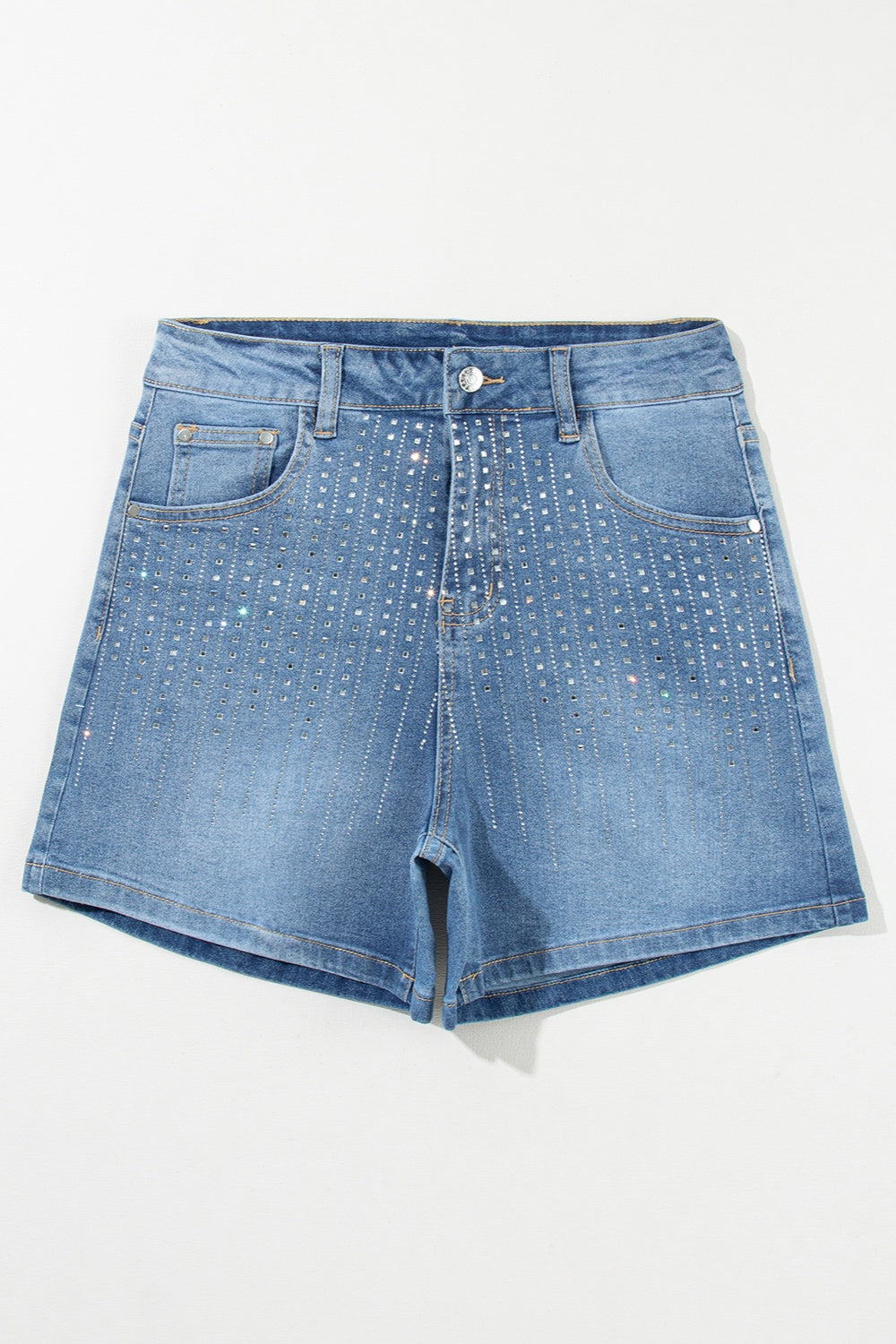 Stilla | High Waist Denim Shorts