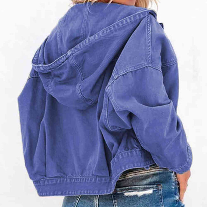Stilla | Droppe Skulder Denim Jakke