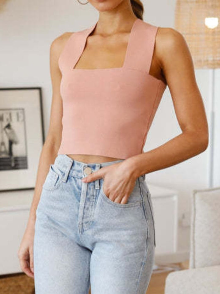 Stilla | Hals Bred Strop Tank