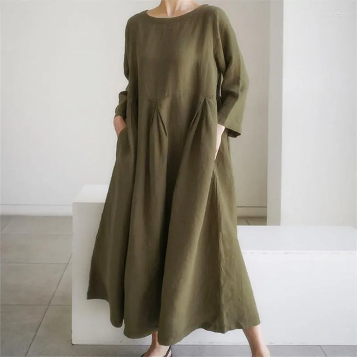Stilla | Casual Midi Strik Kjole