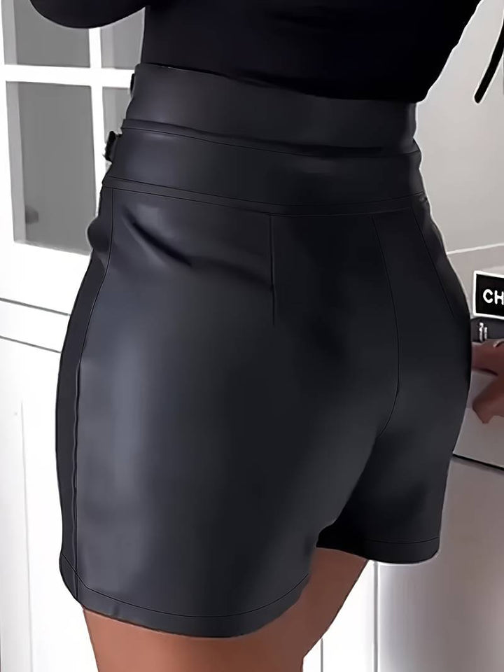Stilla | Elegante Shorts Med Spænde