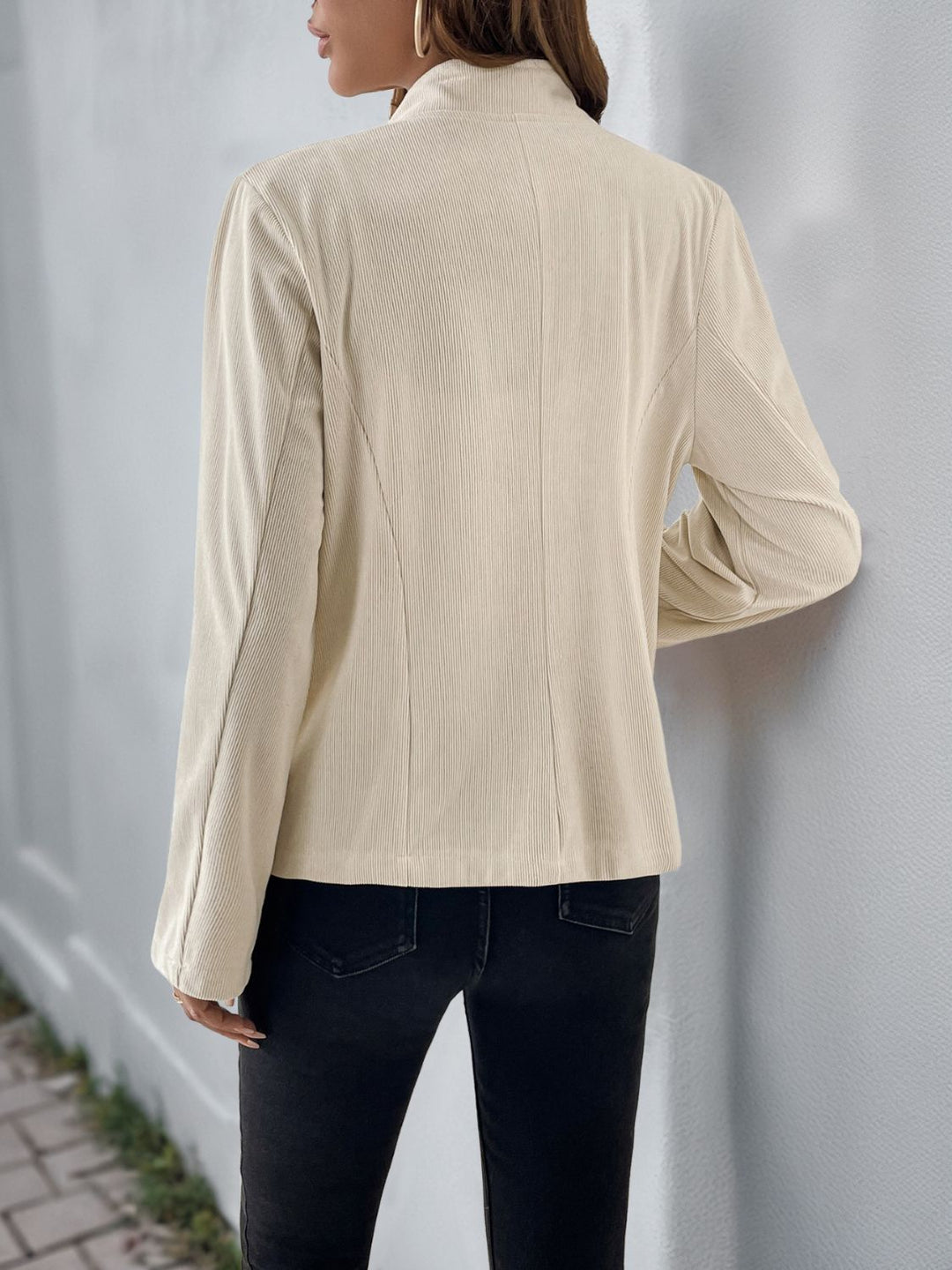 Stilla | Knap-op Mock Neck Jakke
