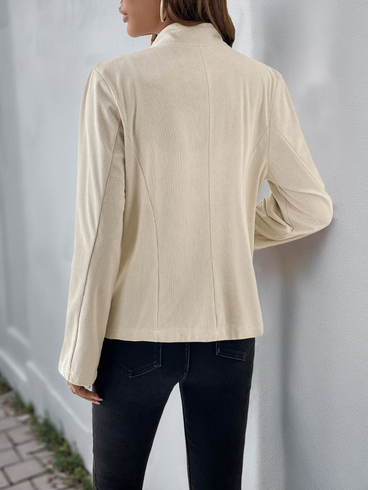 Stilla | Knap-op Mock Neck Jakke