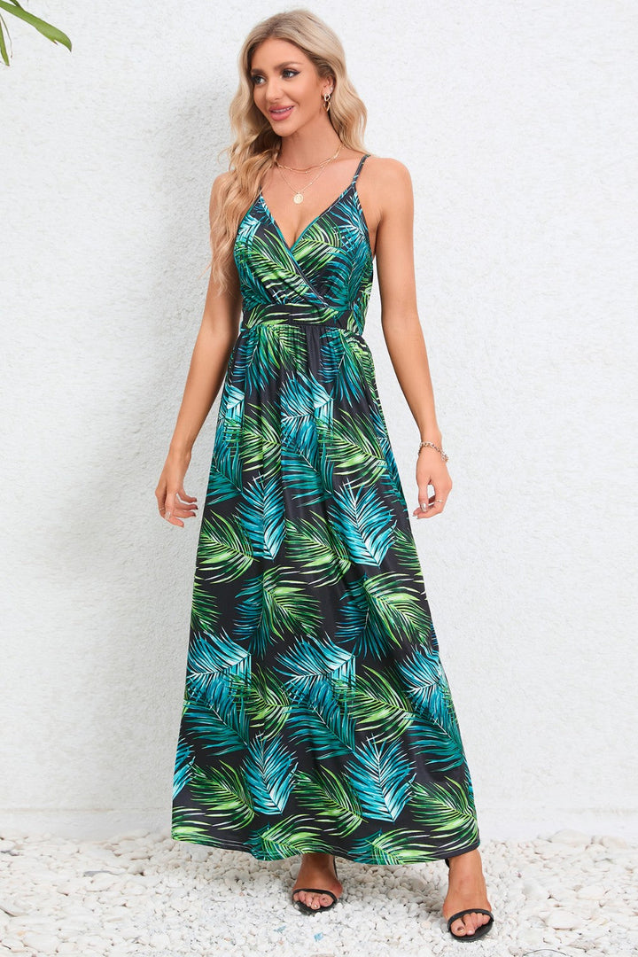 Stilla | Surplice Maxi Cami Kjole