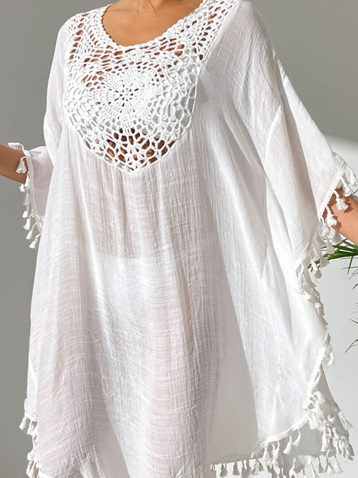 Stilla | Cutout Scoop Neck Cover-up Kjole