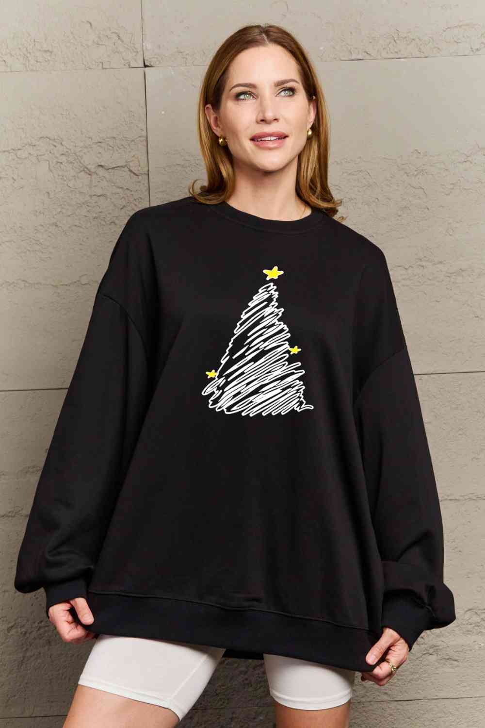 Stilla | Love Full Size Graphic Sweatshirt