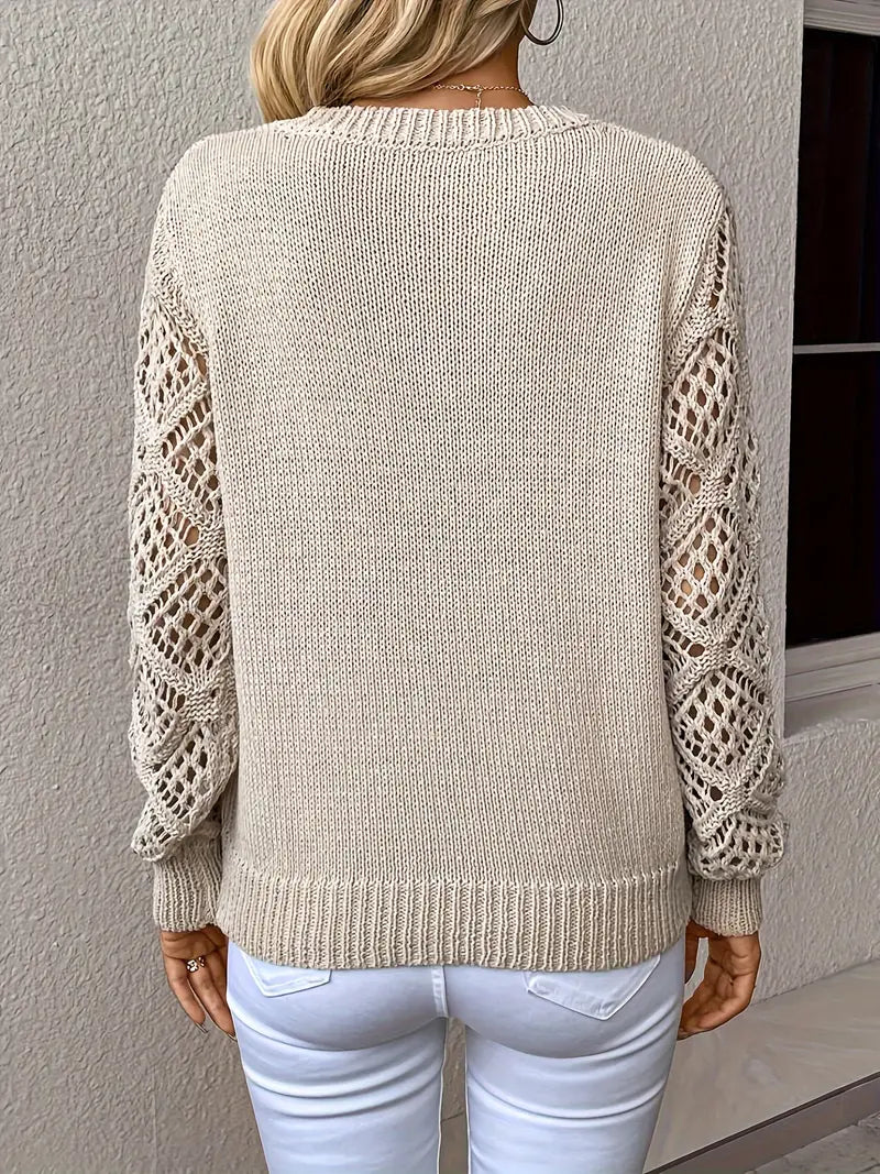 Stilla | Strikpullover Løs pasform