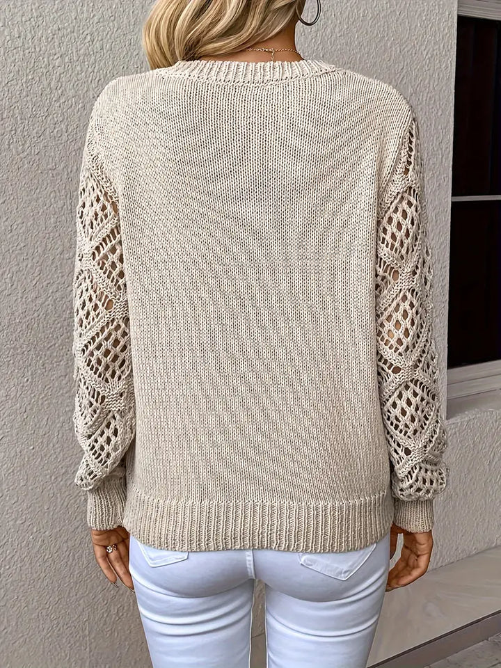 Stilla | Strikpullover Løs pasform