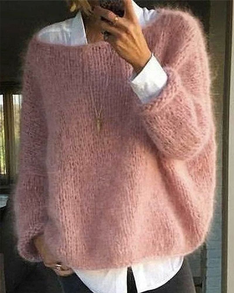 Stilla | Tidssvarende Rundhalset Pullover