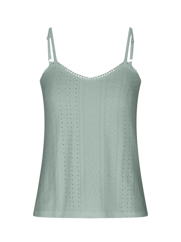 Stilla | Blonde Detalje V-Hals Cami