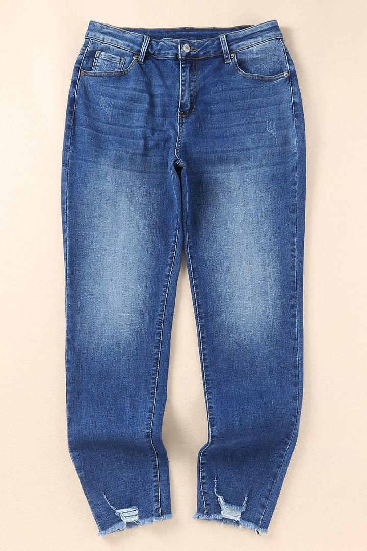 Stilla | Hem Skinny Jeans med Lommer