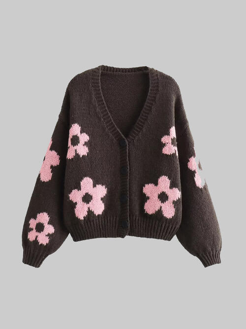 Stilla | Knapper op V-hals Cardigan
