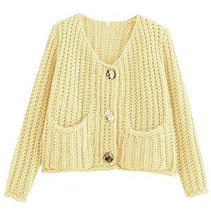 Stilla | Cozy Chic Kvinders Cardigan med Knapper og Lommer