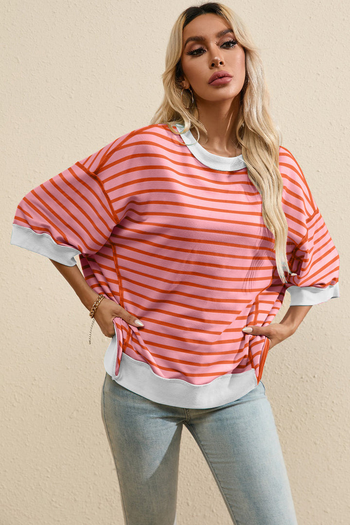 Stilla | Rund hals halværmet t-shirt