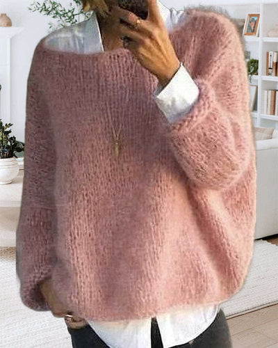 Stilla | Tidssvarende Rundhalset Pullover