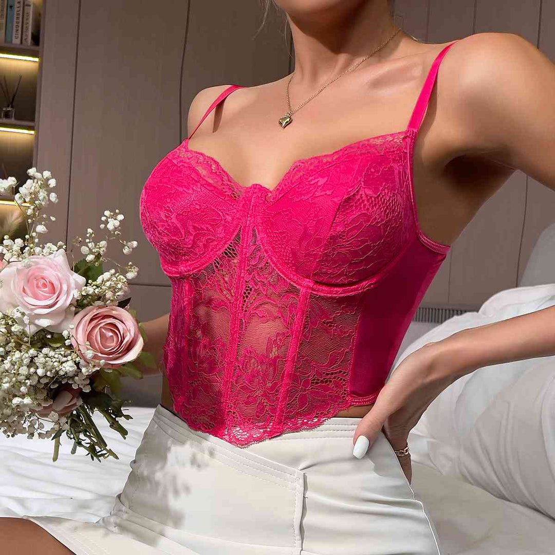 Stilla | Hals Blonde Detalje Cami