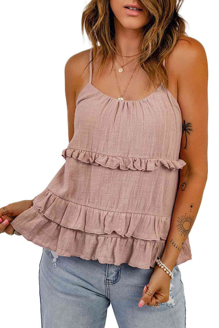 Stilla | Scoop Hals Stroppefri Top