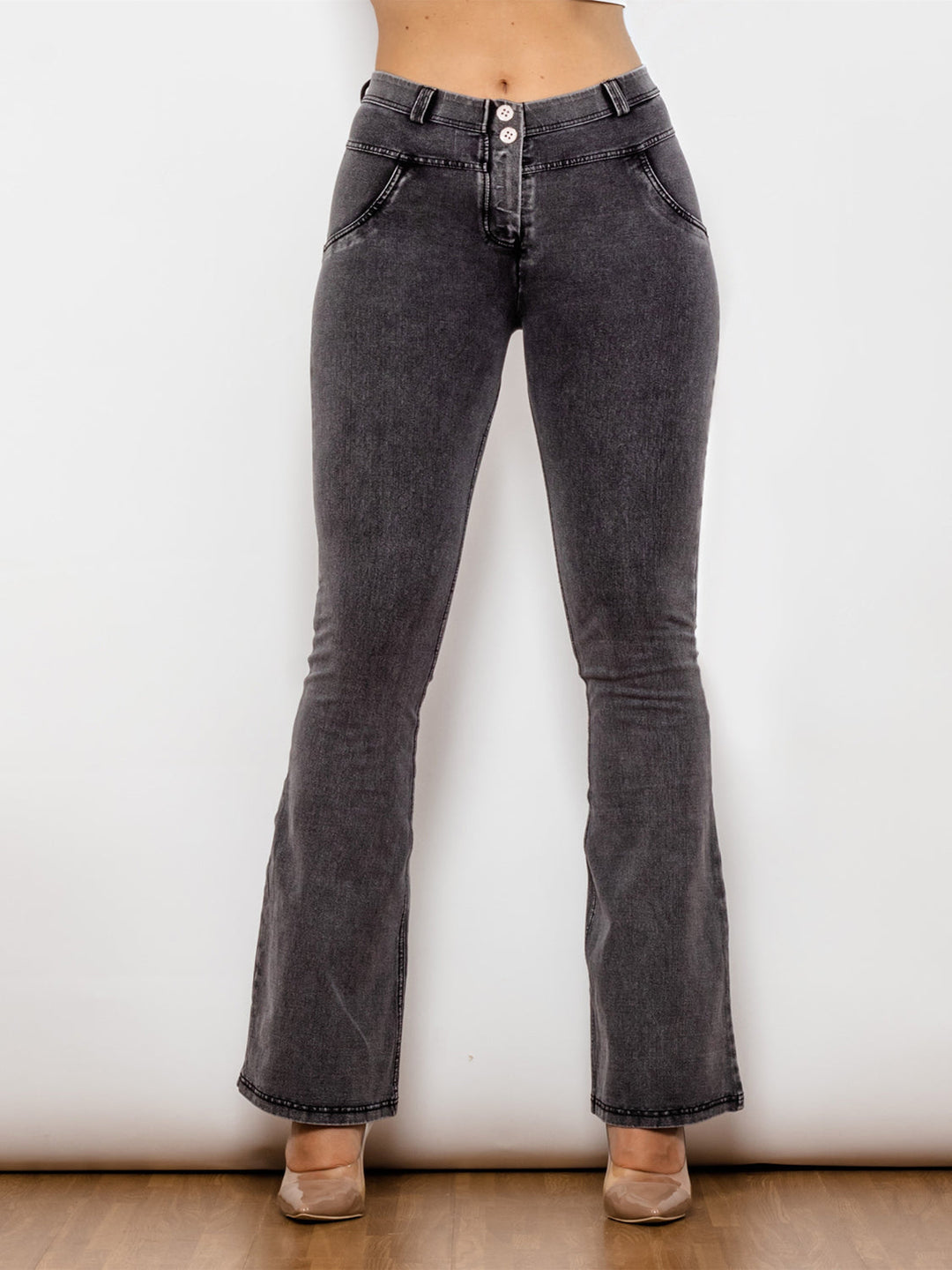 Stilla | Størrelse Lange Bootcut Jeans