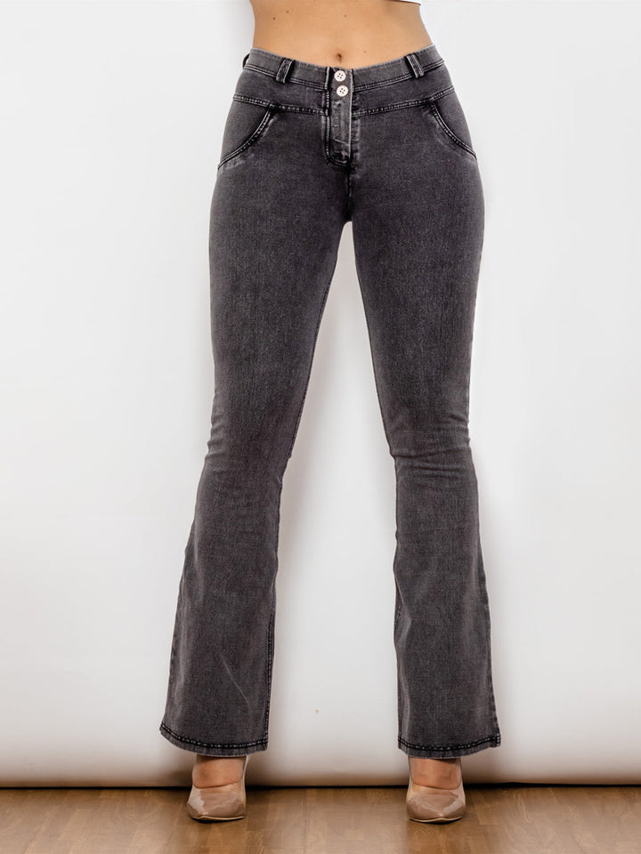 Stilla | Størrelse Lange Bootcut Jeans